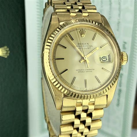 rolex 18ct datejust|rolex datejust 18k gold price.